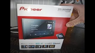 Pioneer SPHDA160DAB Review Unboxing Waze Navigation  YouTube AppleCarPlay  Android Auto [upl. by Elinore113]