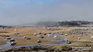 timelapse brume de mer et marée  Sea smoke and tide  Saint Briac Bretagne France [upl. by Emil]