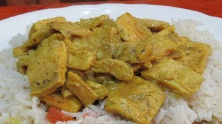 Pollo al Curry  Receta muy Facil y ¡¡DELICIOSA [upl. by Lusty]