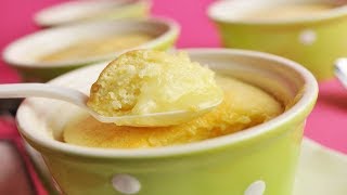 Lemon Sponge Pudding Recipe Demonstration  Joyofbakingcom [upl. by Parshall]