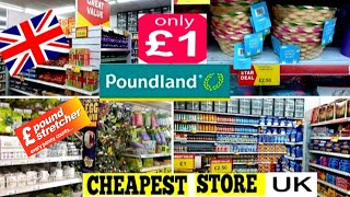 POUNDLAND amp PoundStretcher INSIDE Store TOUR  New Finds In Store 2024  Cheapest UK Shop [upl. by Herschel]