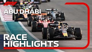 Race Highlights  2023 Abu Dhabi Grand Prix [upl. by Quinn962]