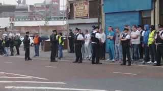 Orange Order Mourne Young Defenders passing CarrickHill on way to Church part 1 2013 [upl. by Lyndsay]