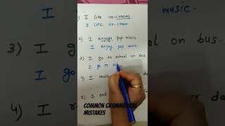 Common grammatical mistakes subscribe englishgrammar english [upl. by Oirasec689]