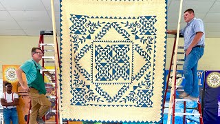 At the Kutztown Folk Festival Quilt Auction [upl. by Ruthe]