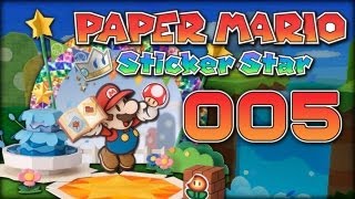 Lets Play Paper Mario Sticker Star  Part 5  Auftritt Kamek [upl. by Alyakcim]