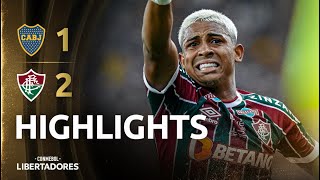 BOCA JUNIORS vs FLUMINENSE  HIGHLIGHTS  CONMEBOL LIBERTADORES 2023 [upl. by Hannus]