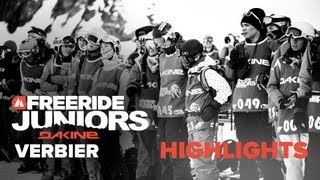 Best of Freeride Juniors by Dakine Verbier 2013 [upl. by Kcirrag189]