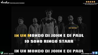 Pinguini Tattici Nucleari  Ringo Starr Karaoke HQ [upl. by Aneeroc161]