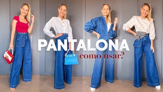 1 peça 4 looks CALÇA PANTALONA Como usar  Layla Monteiro [upl. by Yrag416]