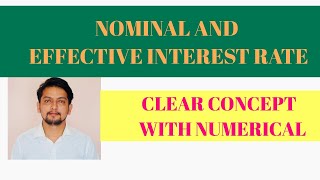 Lecture 3 Eng Economics l Nominal amp Effective Interest Rate Concept with Numerical l IOE TU [upl. by Niabi]