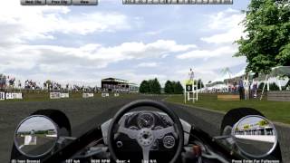 rFactor F1 1965 CooperClimax Jochen Rindt 1965 Sunday Mirror Trophy Goodwood TV cam  onboard [upl. by Duester]