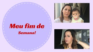 Meu fim de semana 2829052016  Cristina Versluis [upl. by Aihsemat]