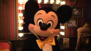 Mickey Mouse shows you around backstage at Town Square Theater at Disneys Magic Kingdom [upl. by Sinnej]