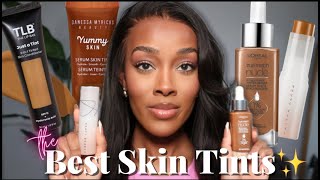 Best Tinted Moisturizers for Dark Skin  Fenty Beauty Danessa Myricks amp More [upl. by Noeht]