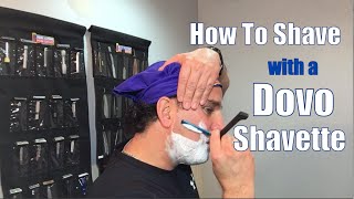 Dovo Shavette Style Straight Razor Review and Shave [upl. by Vasiliu]