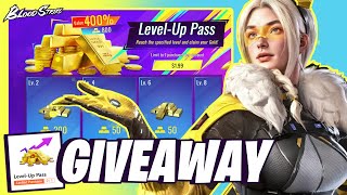 BLOODSTRIKE GIVEAWAY  LEVEL UP PASS [upl. by Philana]