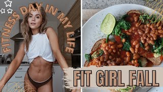 FITNESS DAY IN MY LIFE  Fit Girl Fall Ep 2 [upl. by Noterb933]