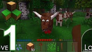 Survivalcraft  Gameplay Walkthrough Part 1 iOS Android [upl. by Huskey]