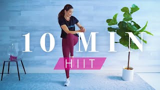 10 Minute Low Impact HIIT Workout for Beginners amp Seniors [upl. by Lim861]