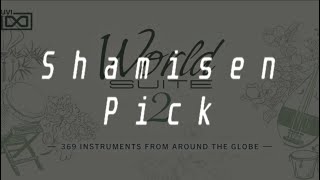 Pokémon Instruments Shamisen Pick Hard  UVI  World Suite 2 [upl. by Anaile]