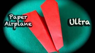 How To Make a Paper Airplane Ultra long distance [upl. by Salot]