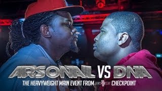 ARSONAL VS DNA  Dont Flop Rap Battle [upl. by Hultin831]