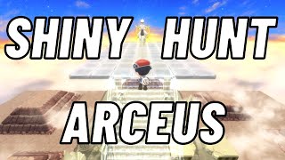 How to SHINY hunt ARCEUS in Pokemon Brilliant Diamond and Shining Pearl [upl. by Wendeline]