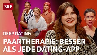 Date in der Therapiestunde – People Pleasing emotionale Abhängigkeit amp SexToys  Deep Dating  SRF [upl. by Naillig]