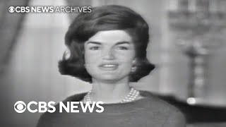 From the archives Jacqueline Kennedy gives first televised tour of the White House [upl. by Rosena832]