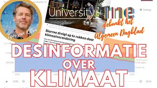 DEBUNK artikel Diarree rukt op Klimaatdesinformatie waar een LUCHTJE aan zit [upl. by Pubilis434]