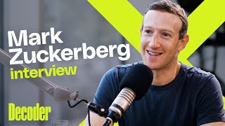 Mark Zuckerberg on Threads Elon Musk AI the Quest 3 and more [upl. by Ilujna]