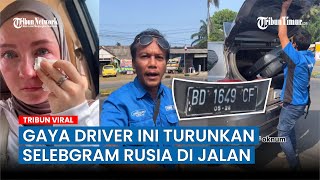 Viral Selebgram Ulia Naci Nangis Diturunkan Driver Taksi Online Bengkulu di Pinggir Jalan [upl. by Bodrogi415]