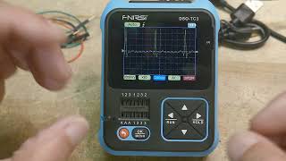 1508 FNIRSI DSOTC3 Digital Oscilloscope Transistor Tester Function Signal Generator review [upl. by Annoel]