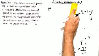 Flood routing numericals  Risk Reliability Probability Muskingums equation  Previous years [upl. by Behrens]