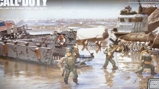 Rob A Reviews Mega Bloks Call of Duty Landing Craft Invasion [upl. by Idnahr]