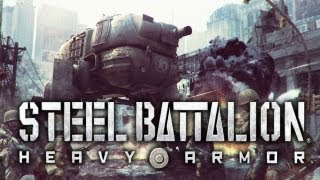 STEEL BATTALION HEAVY ARMOR Kinect Gameplay and Handson Epic Mech Battles [upl. by Aizirk]