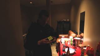 Logic Solves Rubiks Cube SECONDS Before Performing [upl. by Richma]