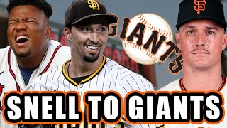 Blake Snell SIGNS with San Francisco Giants [upl. by Stanfield]