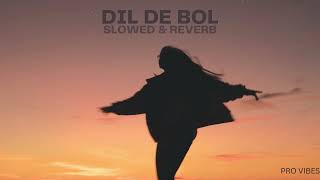 DIL DE BOL  Annural Khalid  Slowed amp Reverb [upl. by Phemia406]