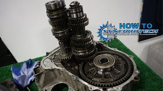 HOW TO HONDA B SERIES MANUAL TRANSMISSION CARBON SYNCHROS REPLACEMENT [upl. by Anaira]