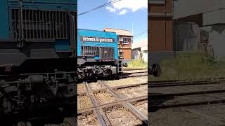 Cruce LBSLGR y Parada De Elia en la EMD GM GT22 A913 del HaedoTemperley 312024 FCGR [upl. by Verda346]