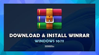 How To Download and Install WinRAR On Windows 1011  Tutorial [upl. by Dranoc]