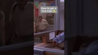 How to get free train tickets 🎫 funny hack free sitcom comedy shorts [upl. by Atilal]