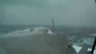 KITTY HAWK in rough seas [upl. by Nevarc453]