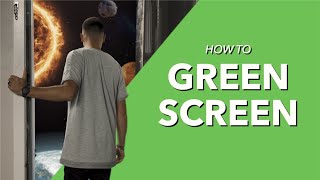 How to Green Screen 6 Easy Steps [upl. by Labors962]