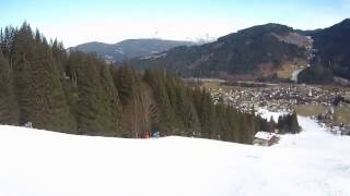 Flachau Piste 1 Hermann Maier Weltcupstrecke [upl. by Earahs]