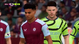 Aston Villa vs Arsenal saka watkins prediction pl all goals [upl. by Lynnea]