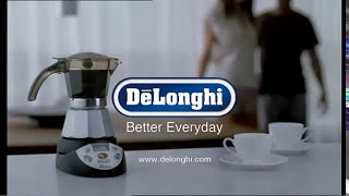 Delonghi Alicia Moka Elettrica  DeBrewerzcom  DeLonghi Moka Pot  Electric Coffee MokaPot [upl. by Alyose317]