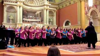 Boston City Singers and The Australian Girls Choir Perform  Boston  September 20 2011 [upl. by Henka]